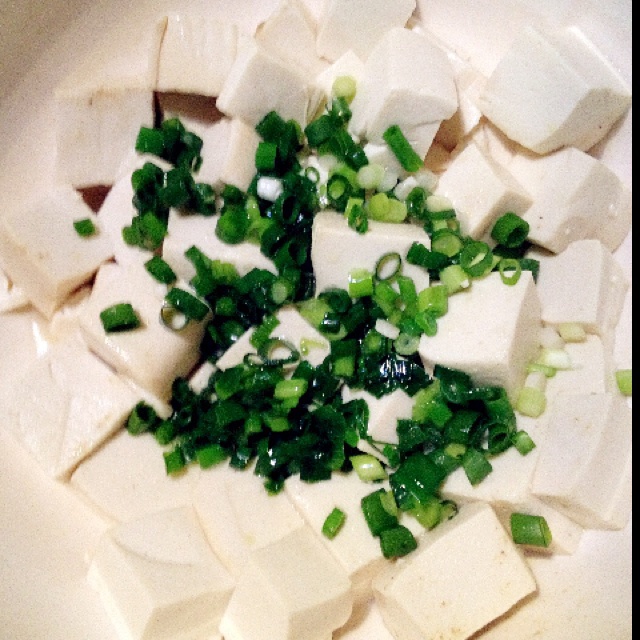 小葱拌豆腐