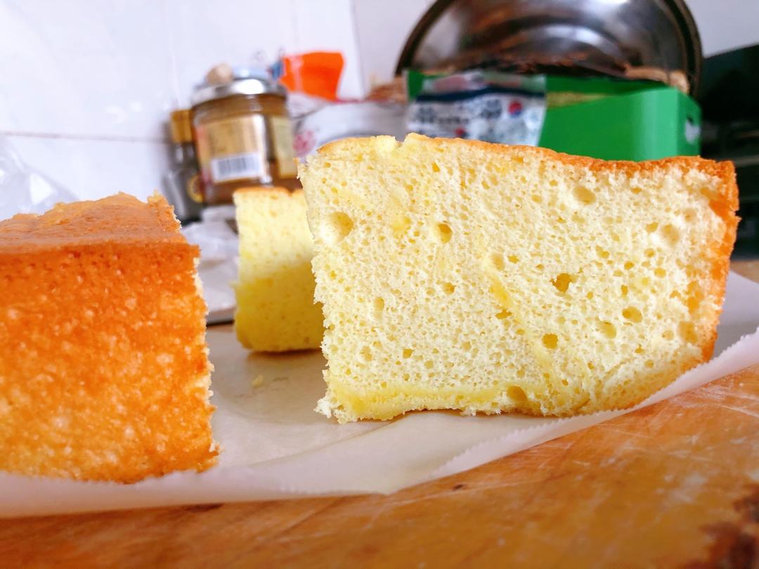 堂妈的酸奶戚风蛋糕