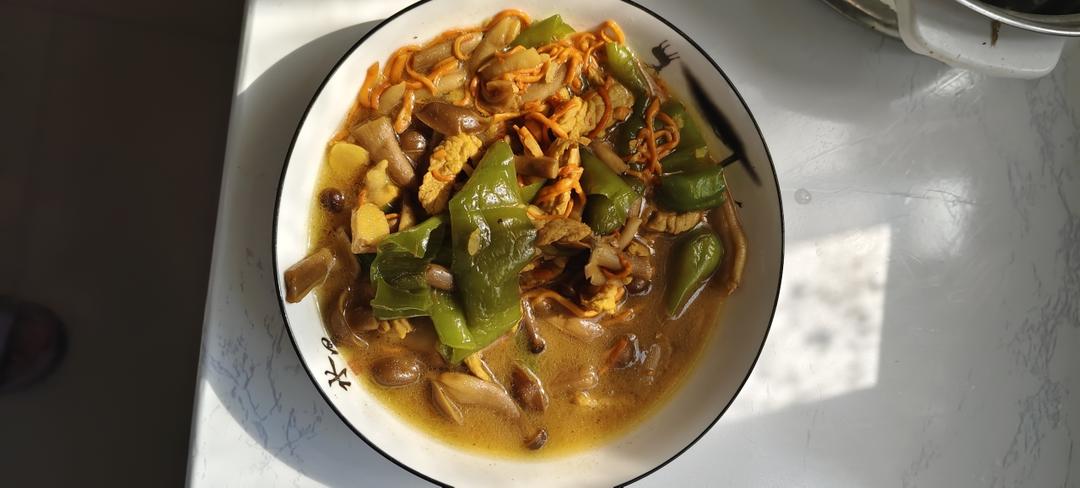 青椒炒肉丝