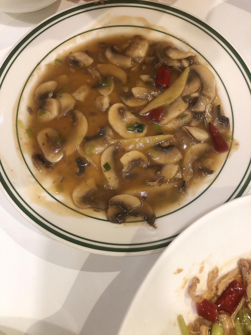 超鲜甜的炒口蘑