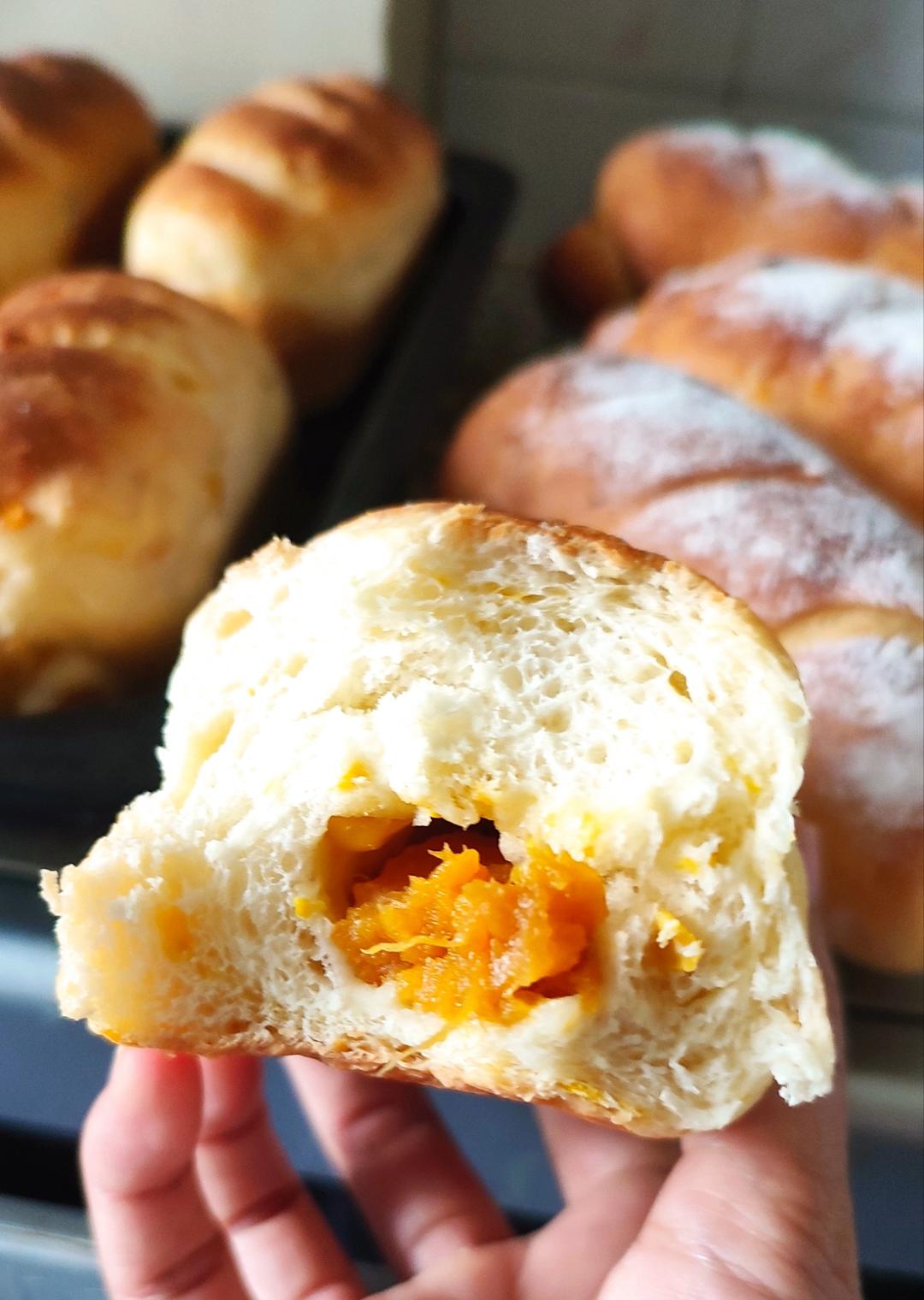 冬季保暖神器：玉米红薯面包