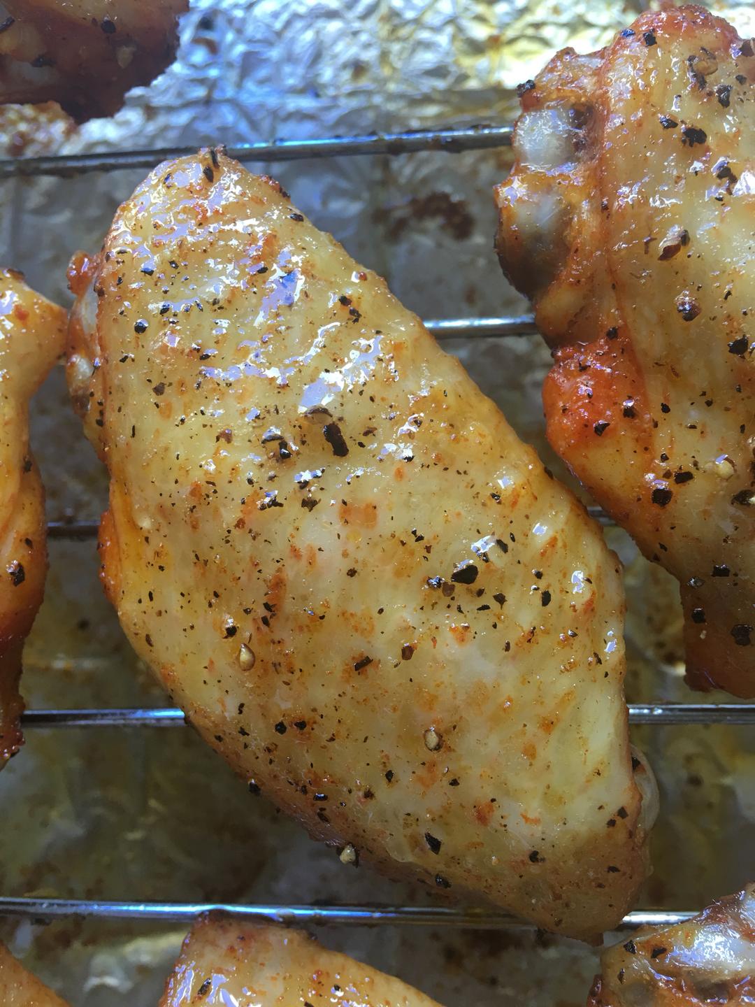 盐烤鸡翅的做法