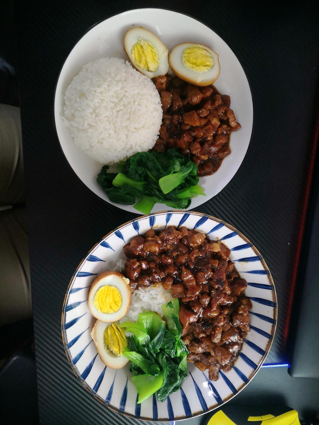 【台式卤肉饭】最地道的卤肉饭，4步就搞定！