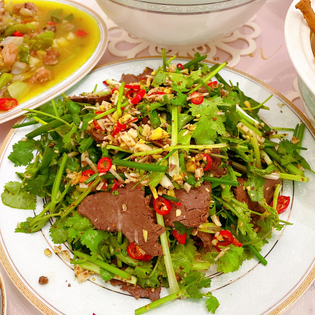 盐边牛肉