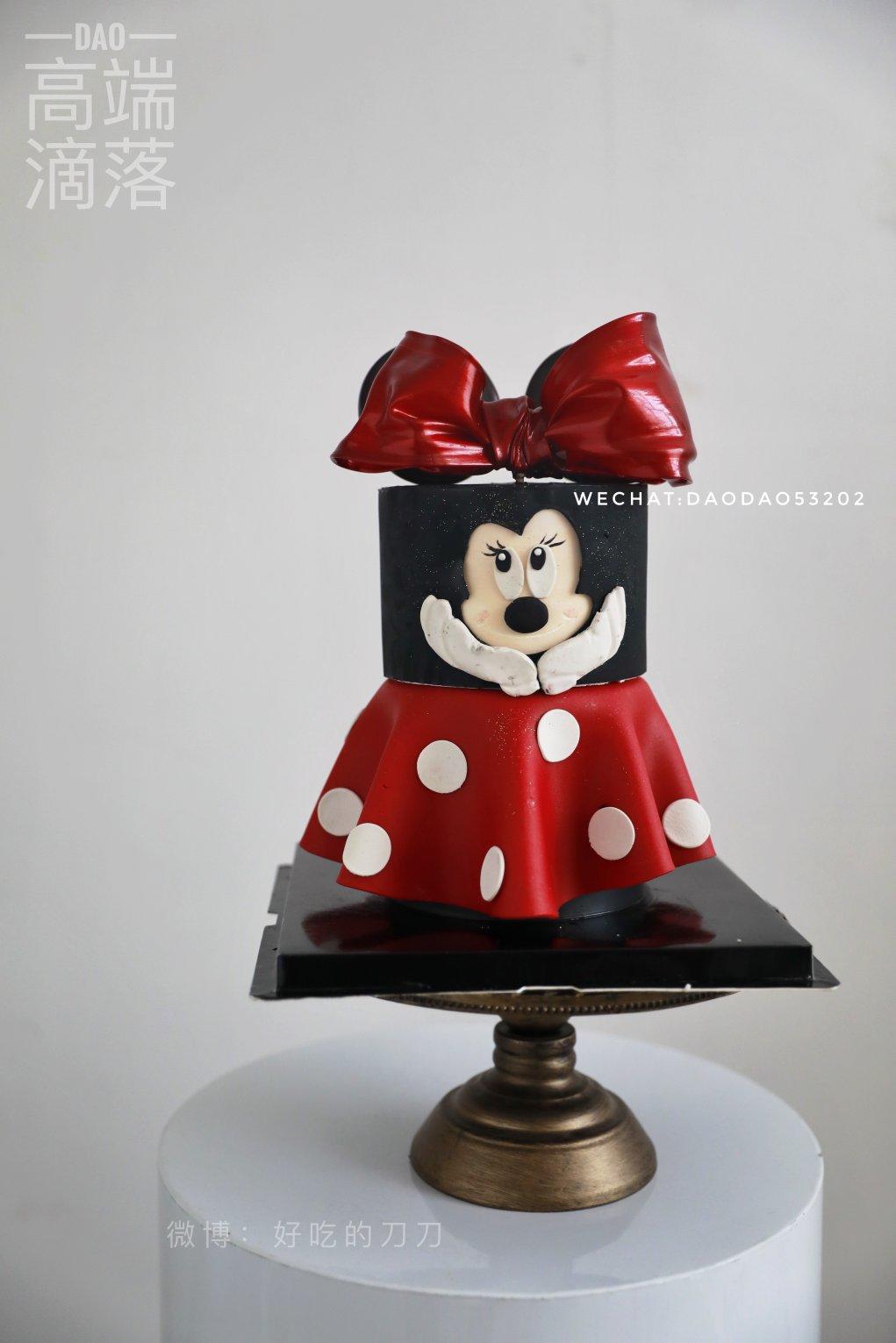 分享作品2020年04月22日一款迪士尼风格滴落作品,小朋友最爱的米妮,有