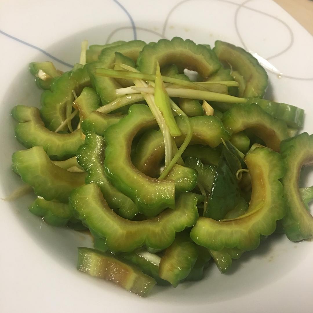 凉拌苦瓜