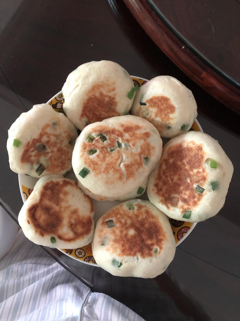 免手揉的发面葱油饼 超级软无敌好吃