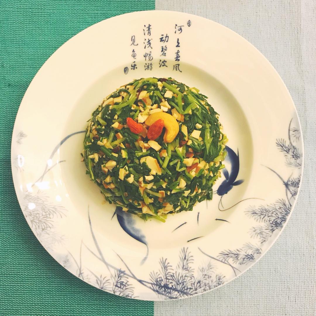 凉拌香干马兰头