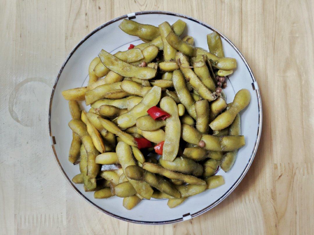香辣煮毛豆.五香毛豆
