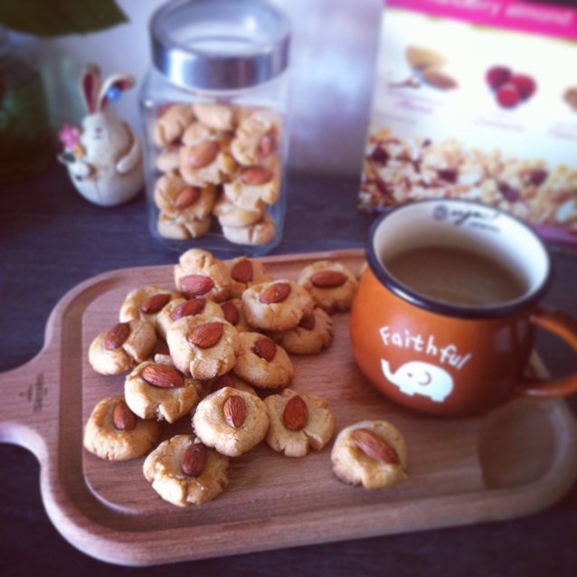 简单又好吃的低糖低脂杏仁小饼