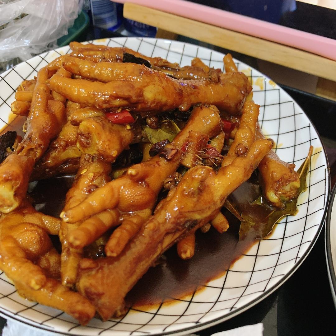 秘制红烧鸡爪