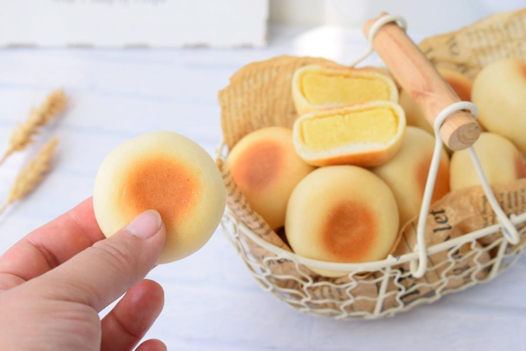 软皮绿豆饼～没有烤箱也能做
