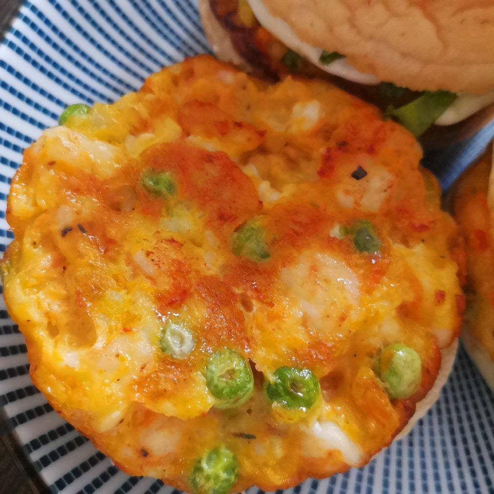 豌豆虾饼