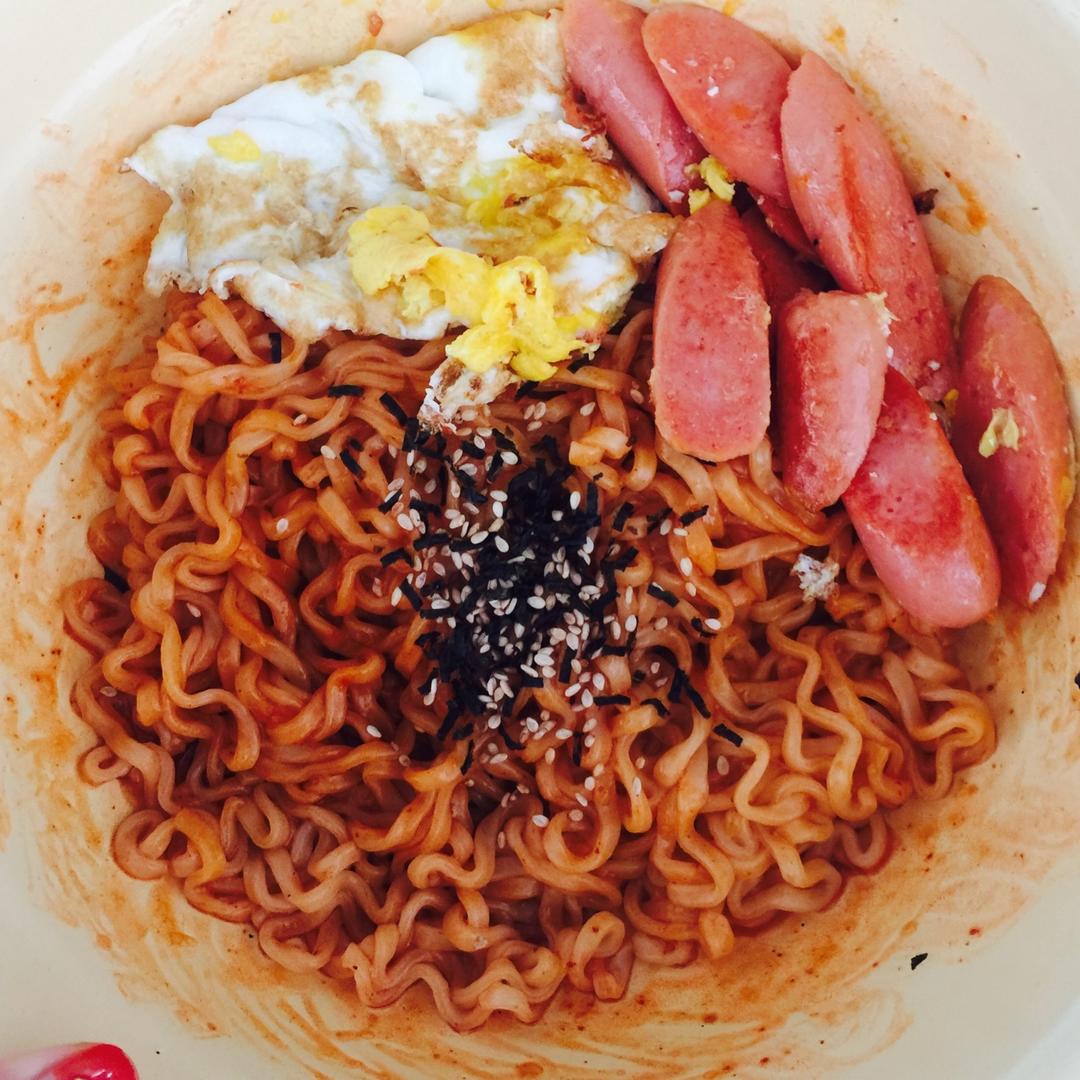 我不是呓语做的三养火鸡面