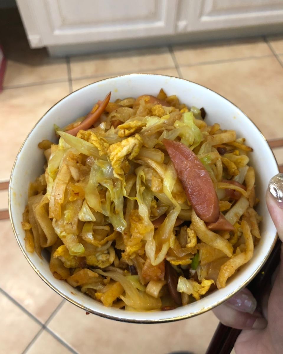快手炒饼丝