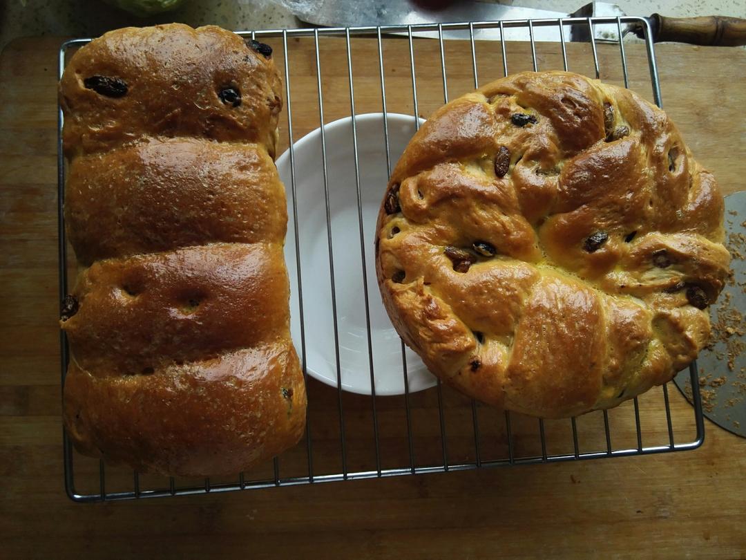 入门级不用揉出膜的手撕紫薯面包无黄油版