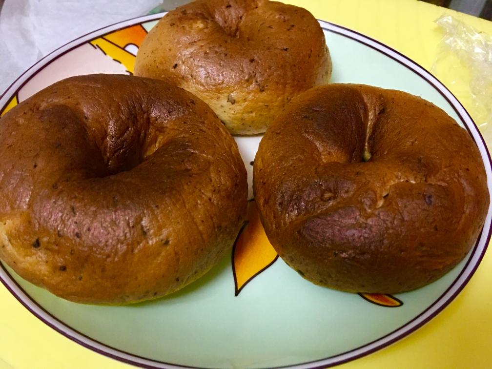 空气炸锅版红茶/抹茶贝果