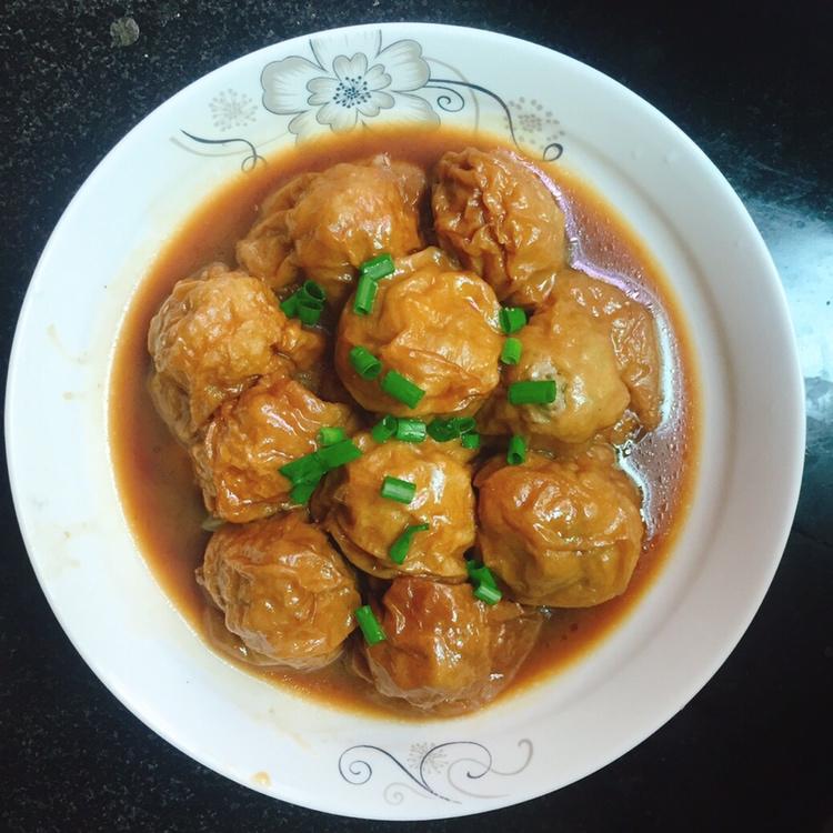 油面筋酿肉