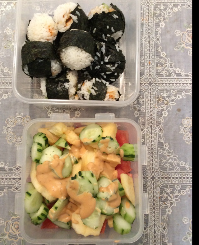 海苔肉松饭团