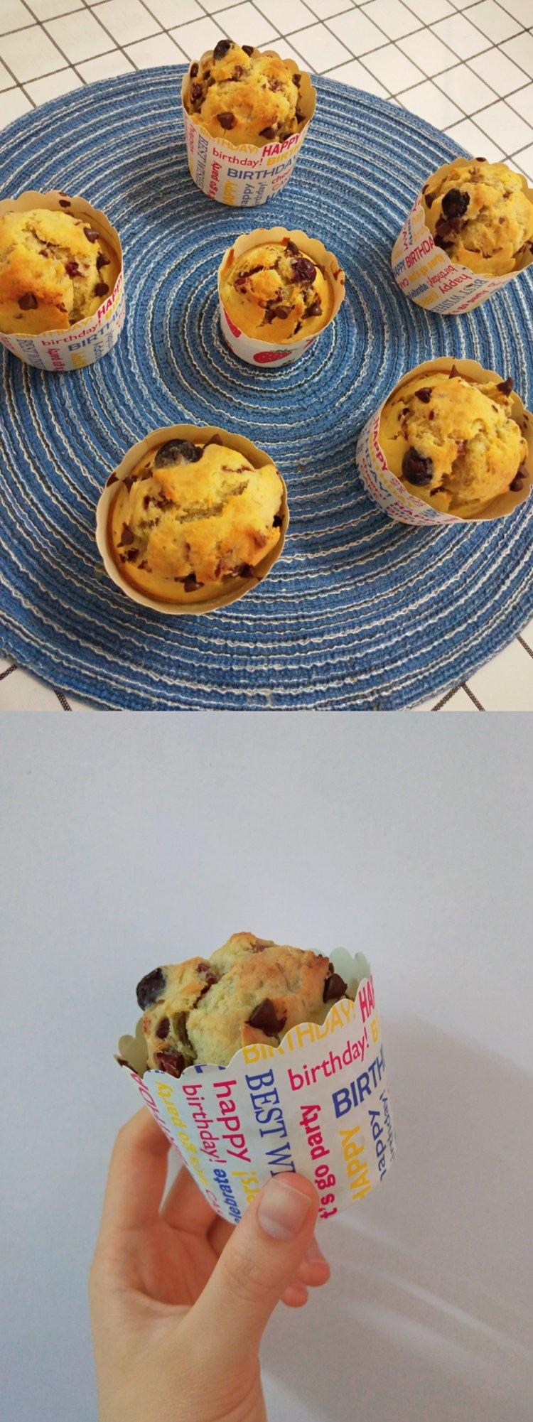 少女心的香蕉蔓越莓玛芬