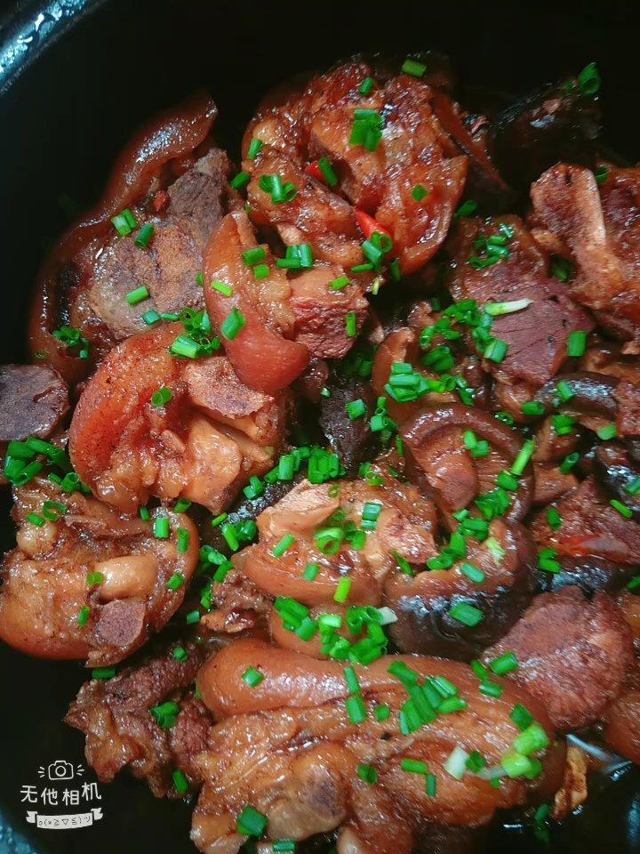 缘涵做的可乐猪脚