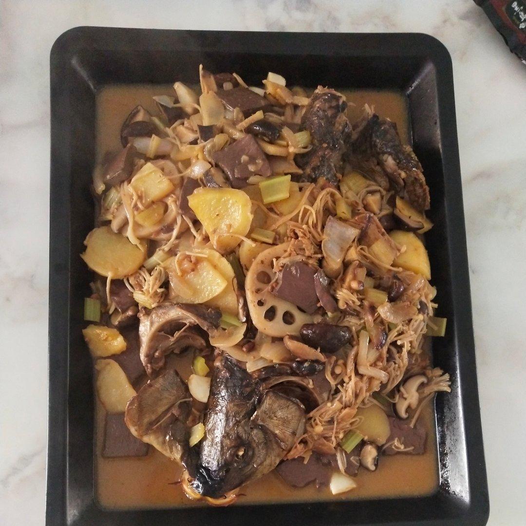 家庭版香辣烤鱼--越煮越香