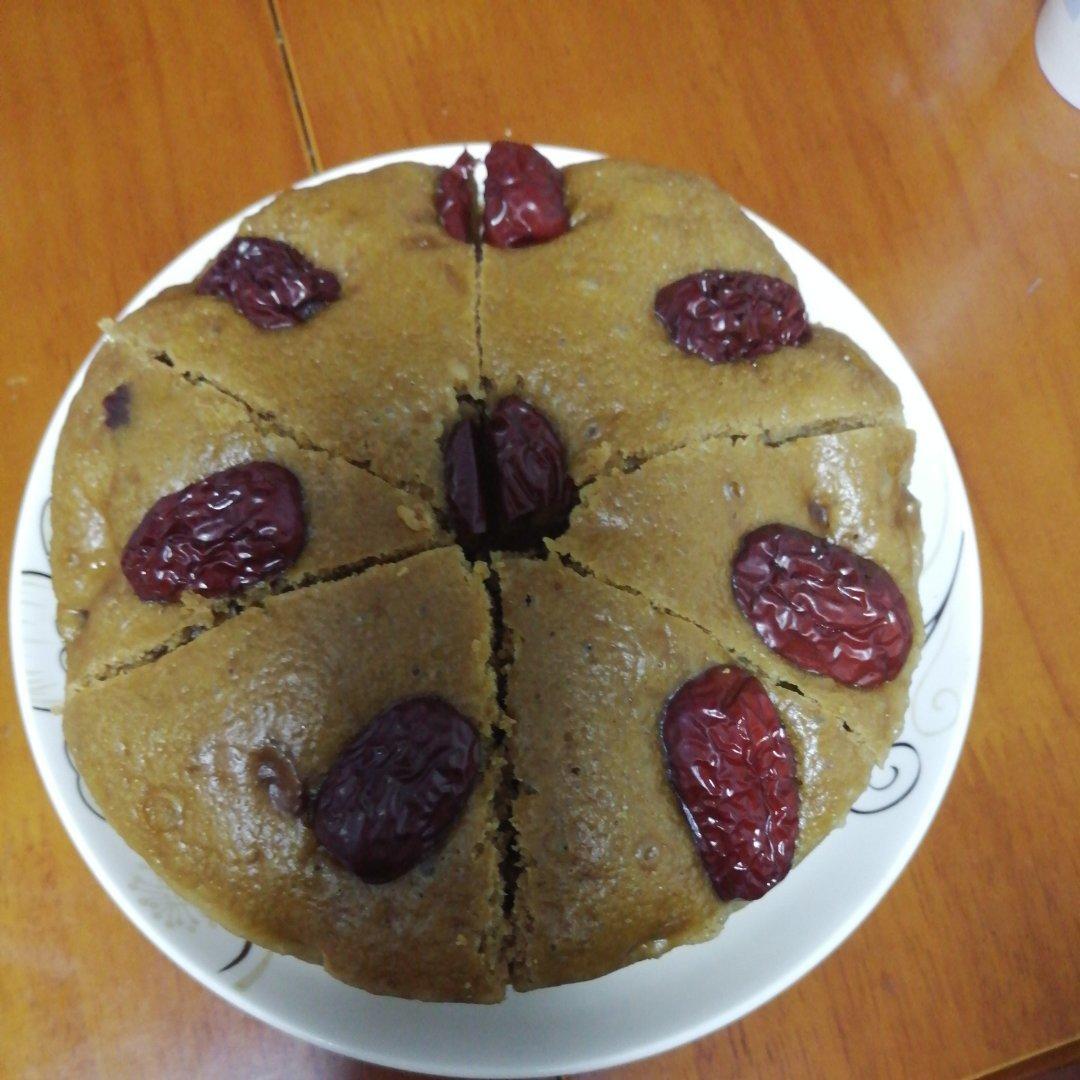 简单零失败红糖发糕枣糕『超松软红枣多多美味升级版』