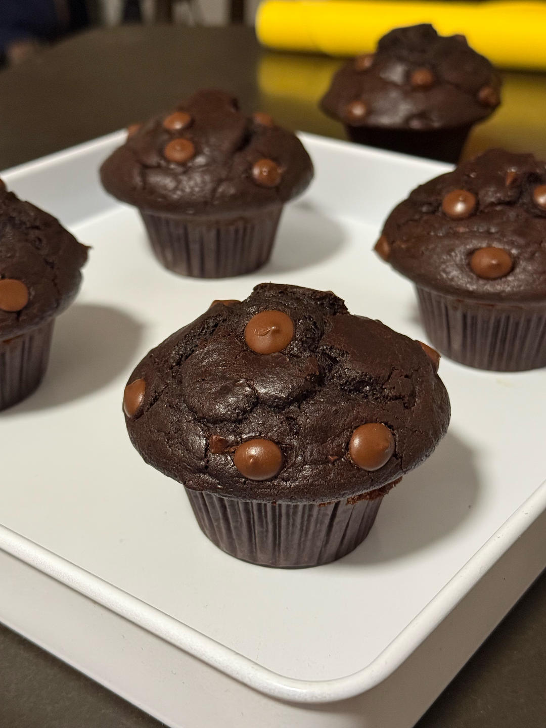 在家做巧克力蘑菇头麦芬蛋糕🍫