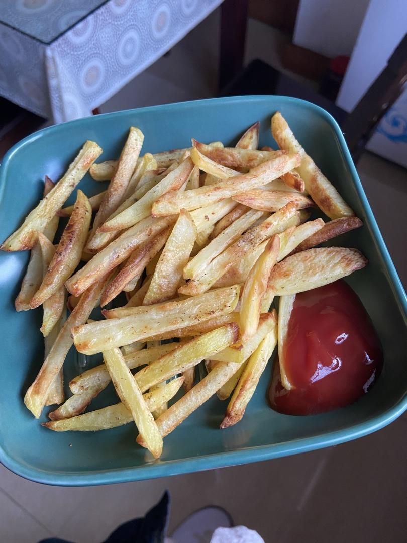 小小酥25做的烤薯条土豆条烤箱版