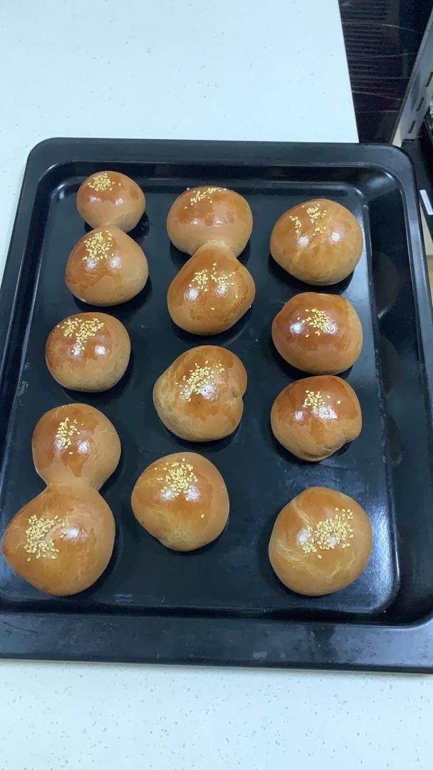 超柔豆沙面包
