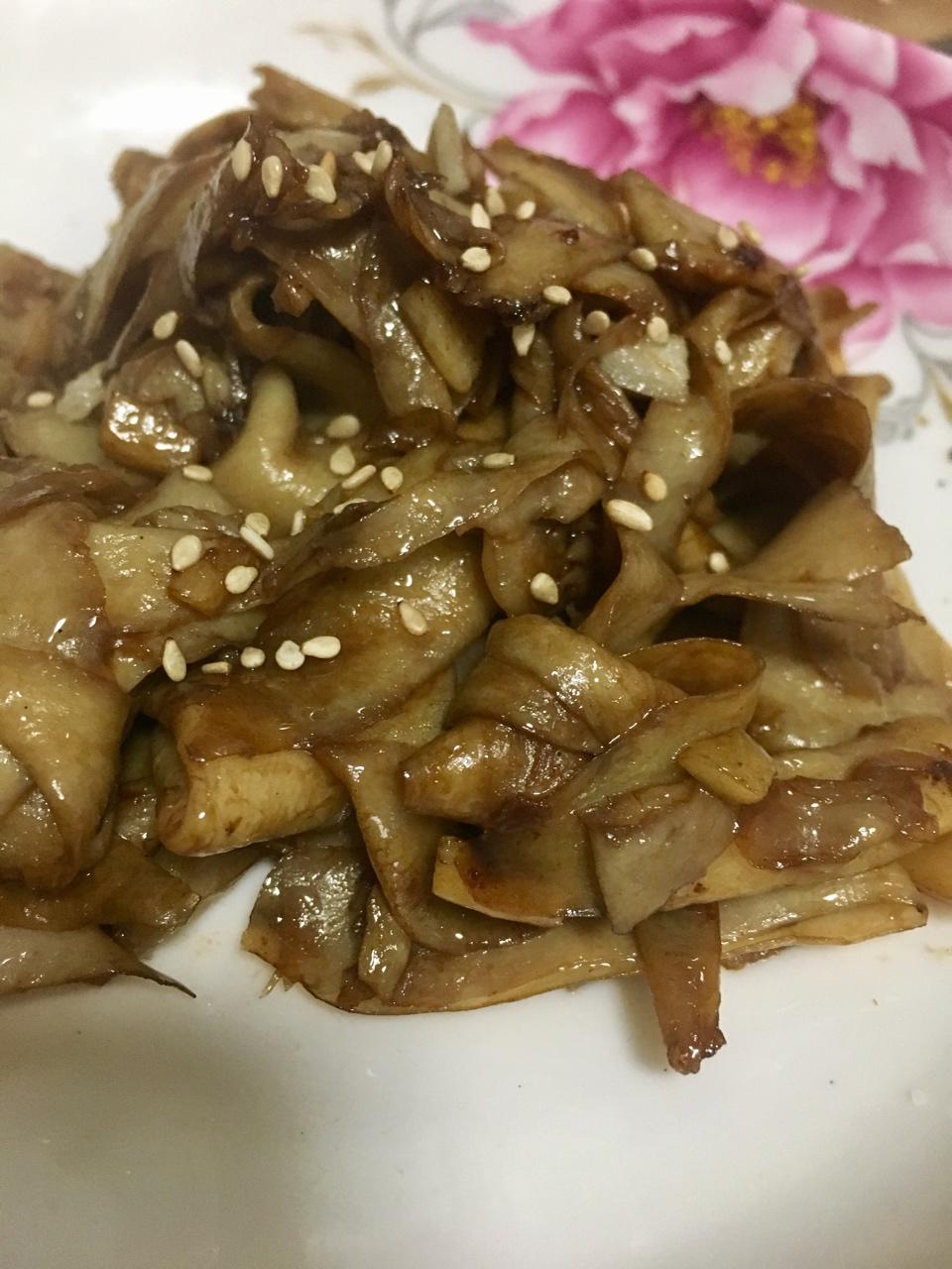 干煸杏鲍菇