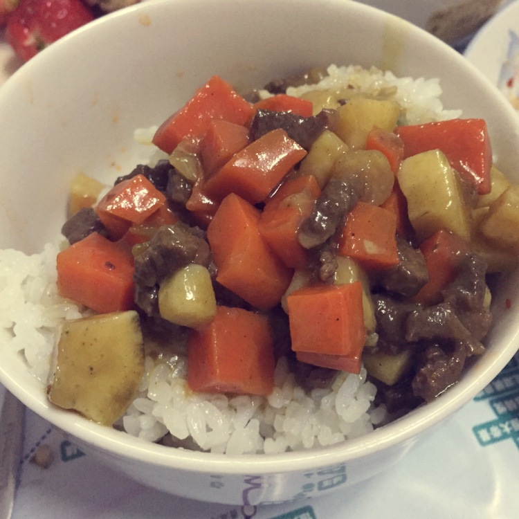 咖喱鸡饭