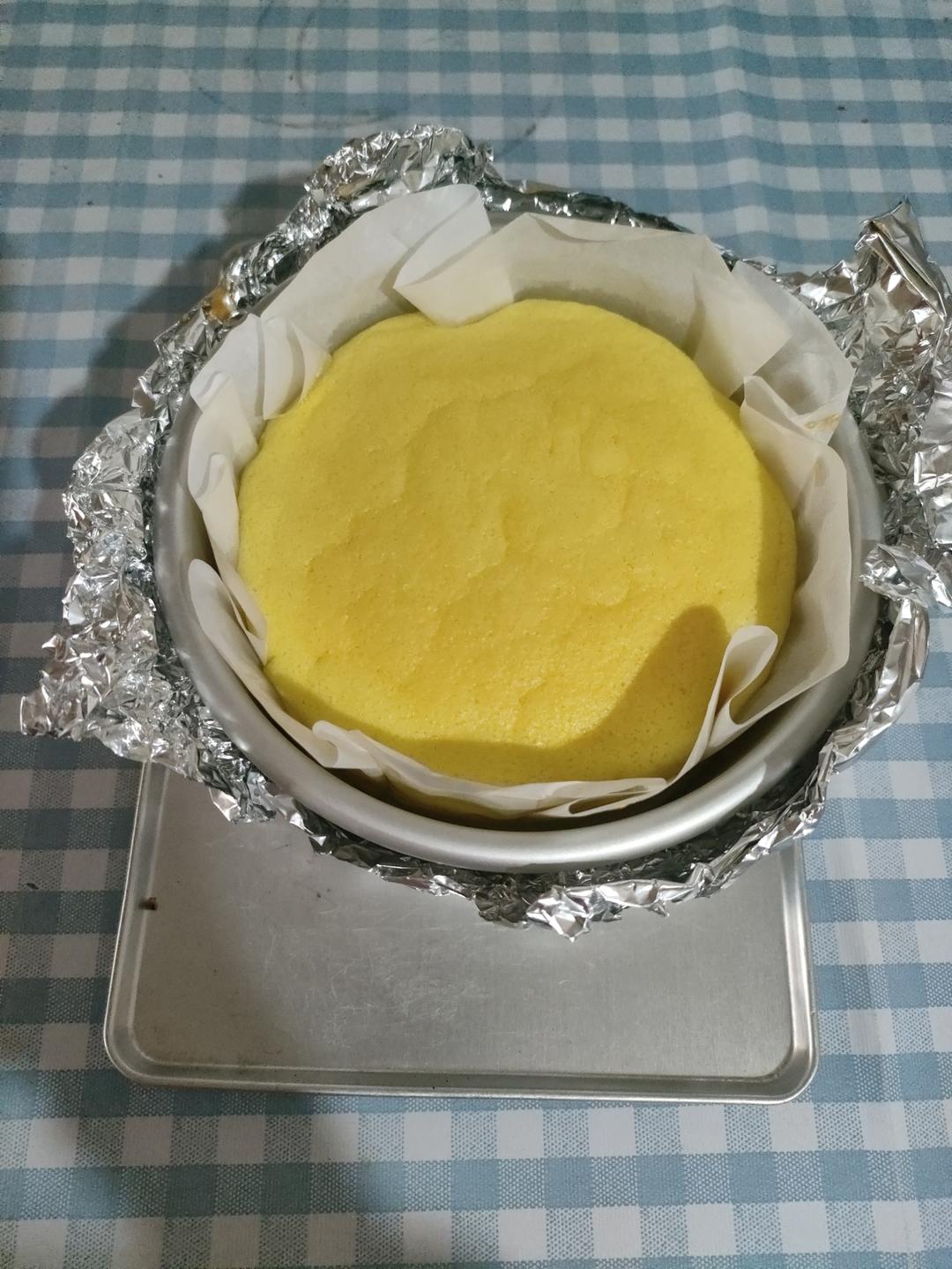 不用奶油奶酪也能做的“轻乳酪蛋糕”🍰