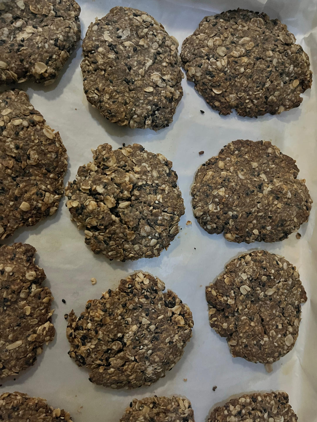 （不喜欢勿尝试 口感偏硬）少糖无油低脂全麦燕麦代餐饼干