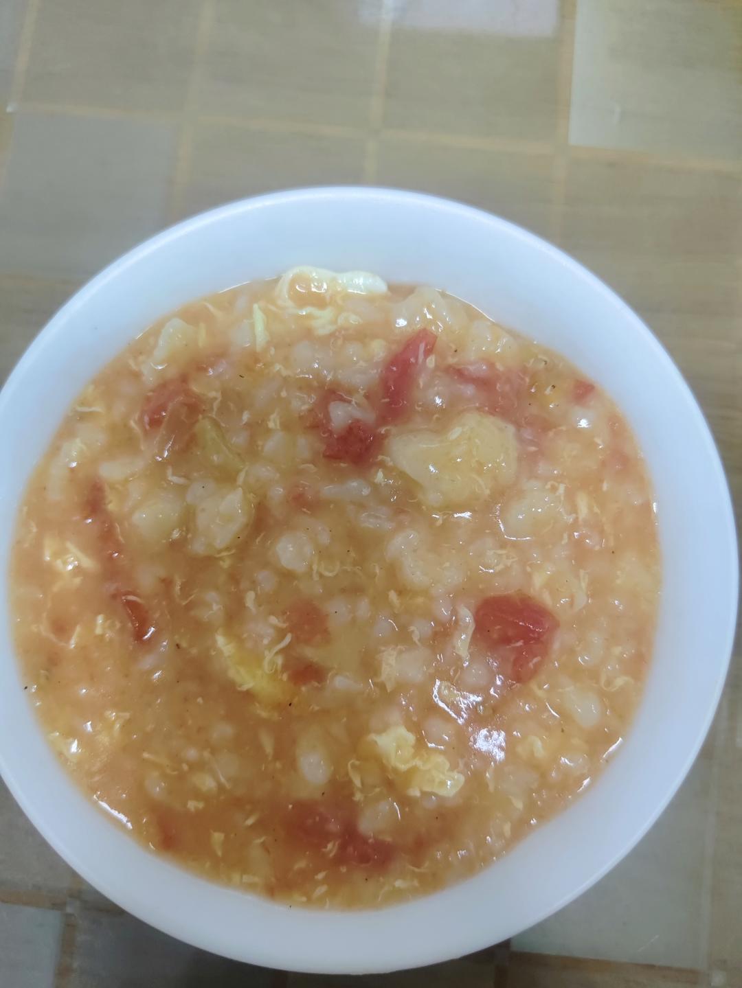 西红柿鸡蛋疙瘩汤