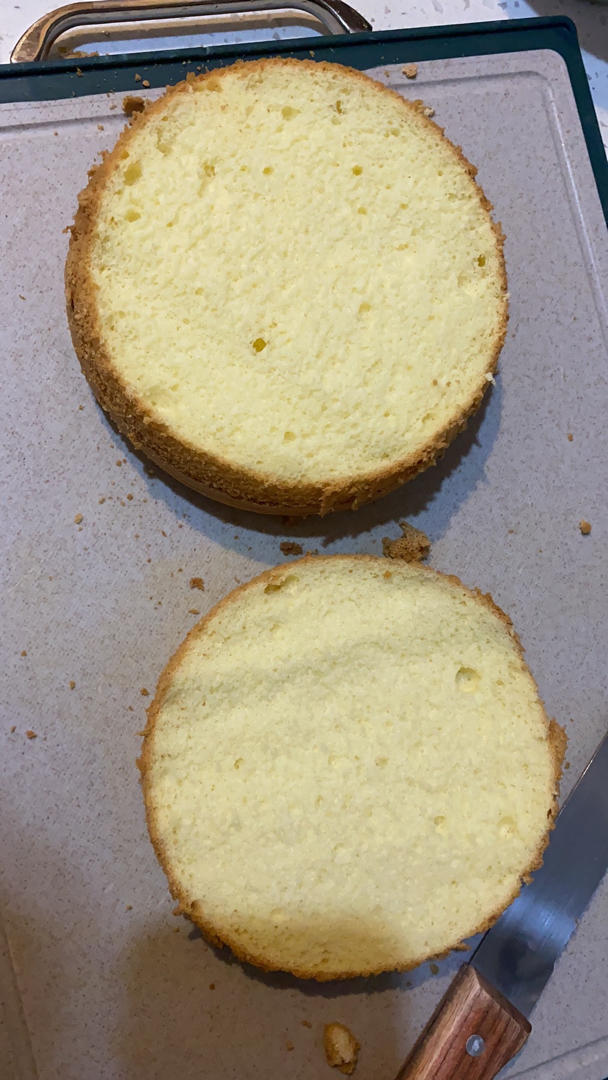 超柔软6寸戚风蛋糕(附8寸配方)零失败 超详细‼️含操作视频