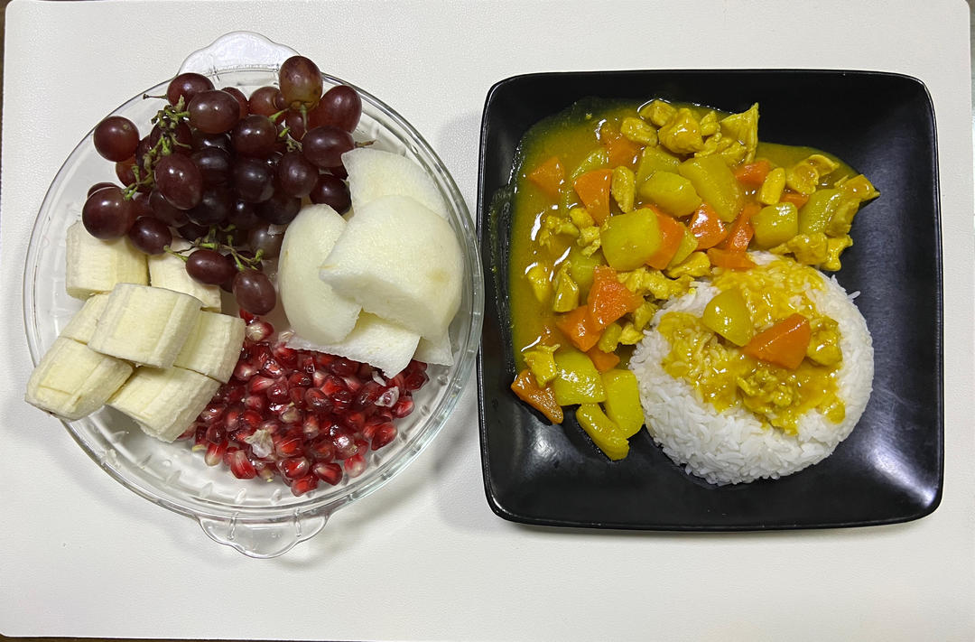 晚饭不费时☞咖喱鸡肉土豆