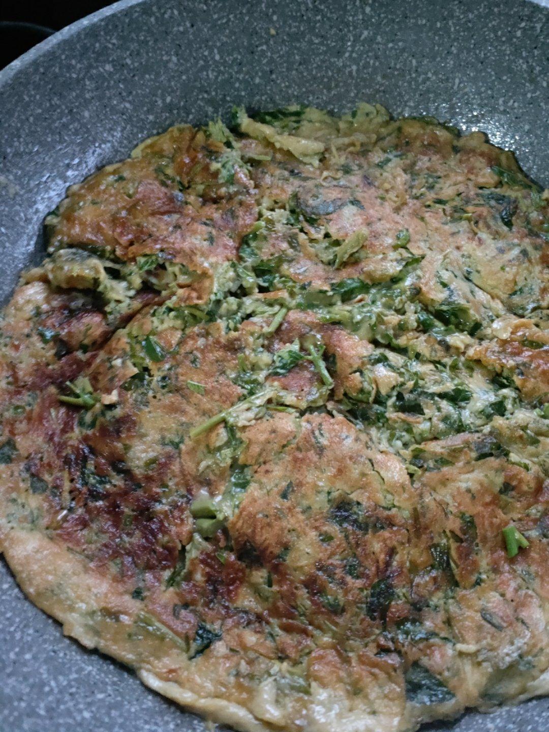 香椿鸡蛋饼
