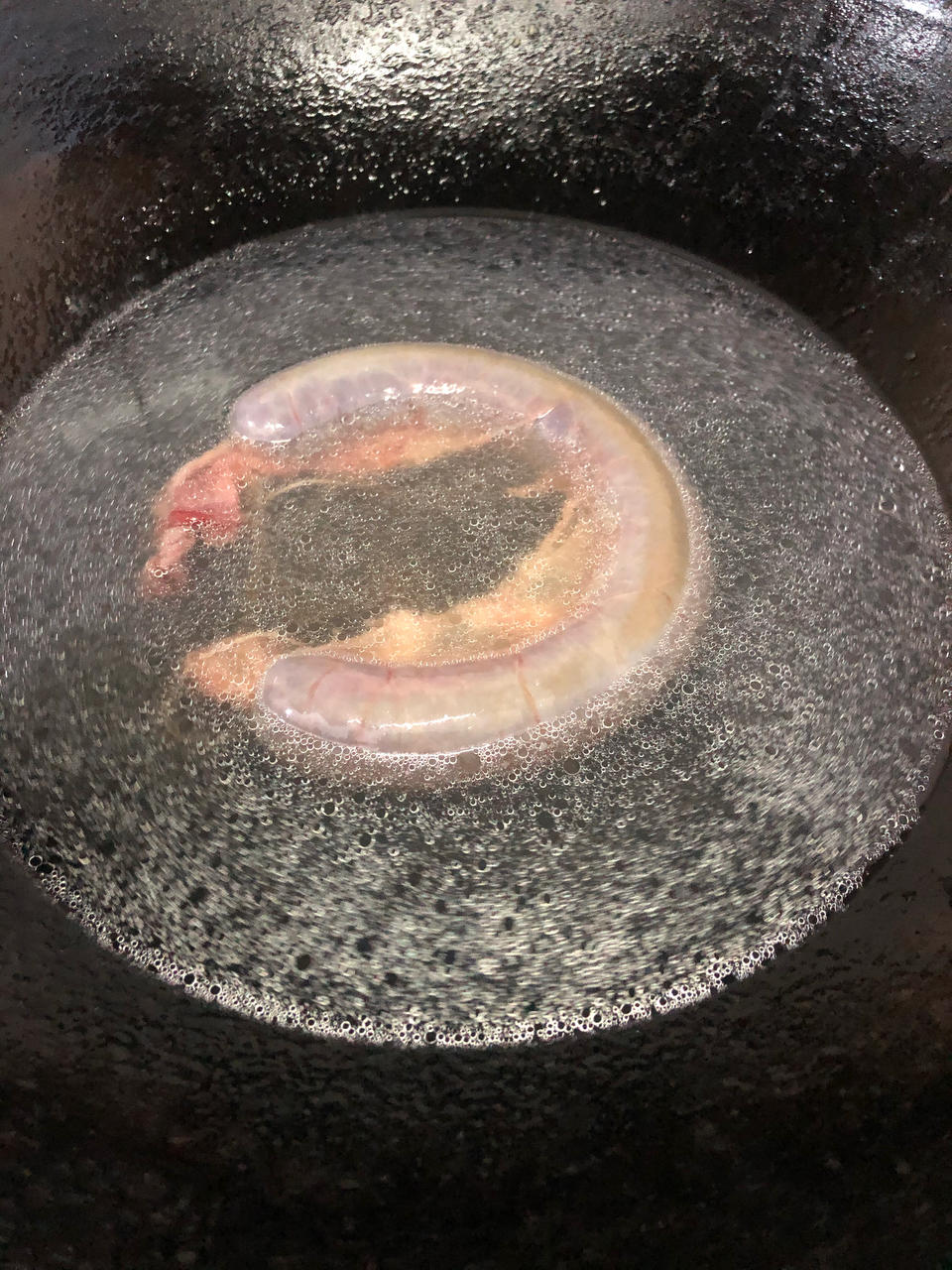 简单好吃的糯米猪血肠，猪灌肠