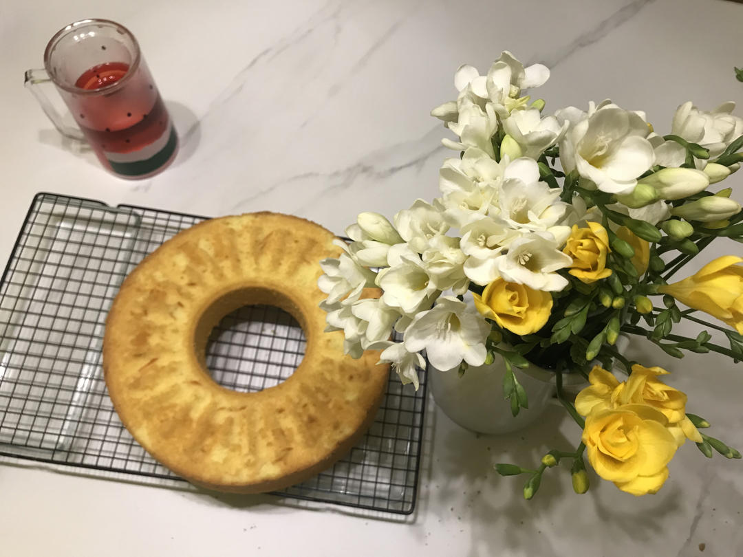 软嫩Q弹，橙香十足——香橙戚风