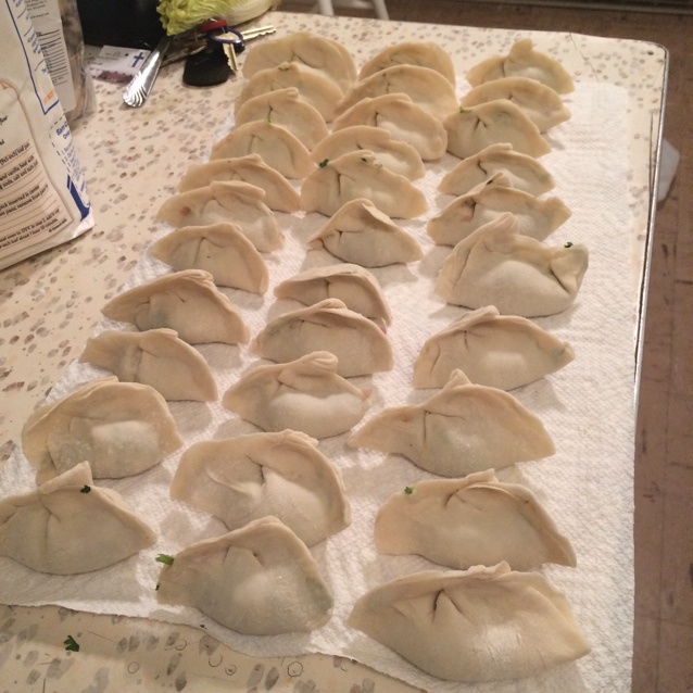 香菜猪肉饺子
