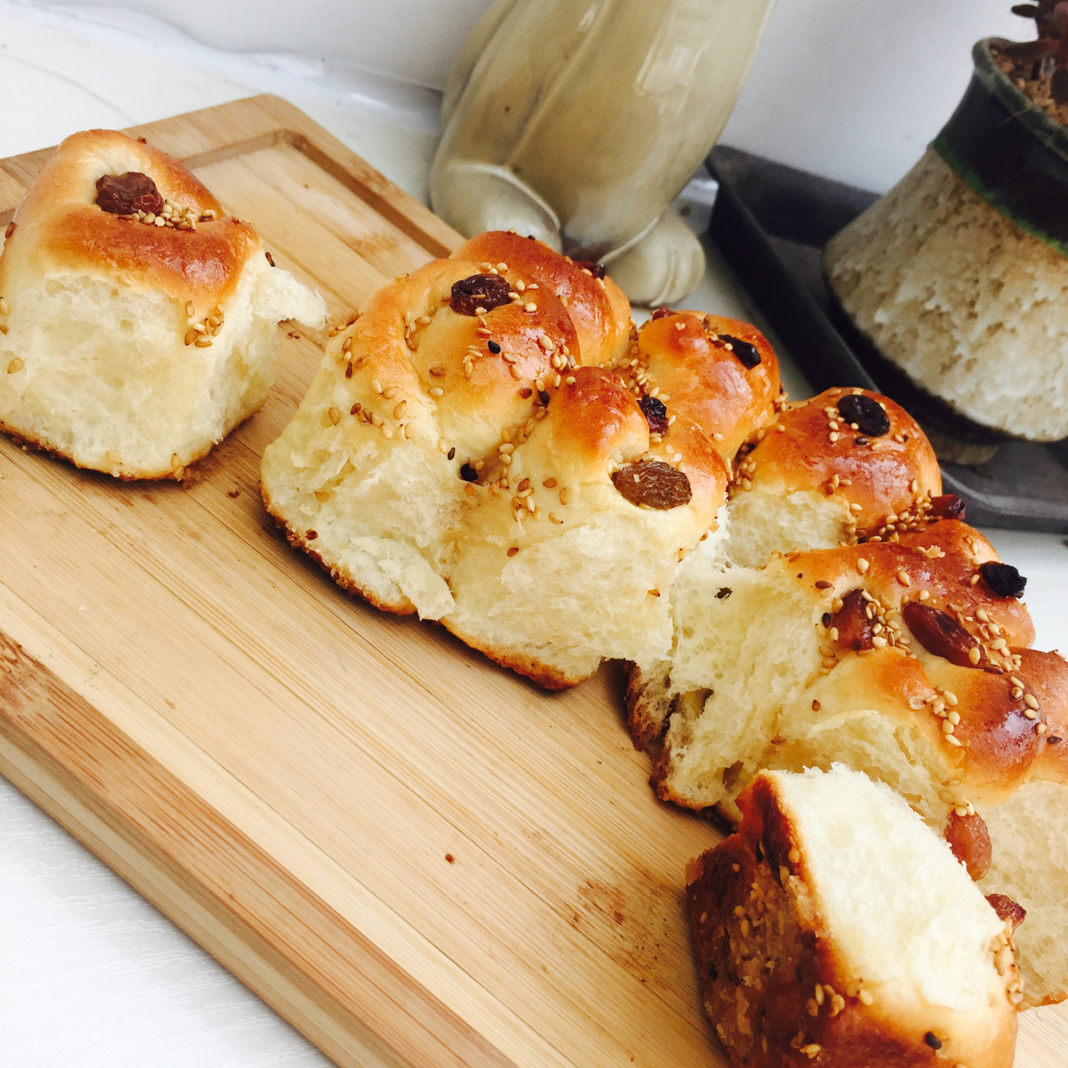 脆底蜂蜜小面包