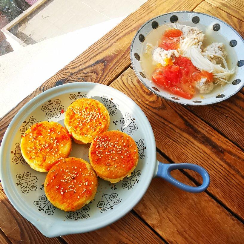 街边小吃——蛋堡