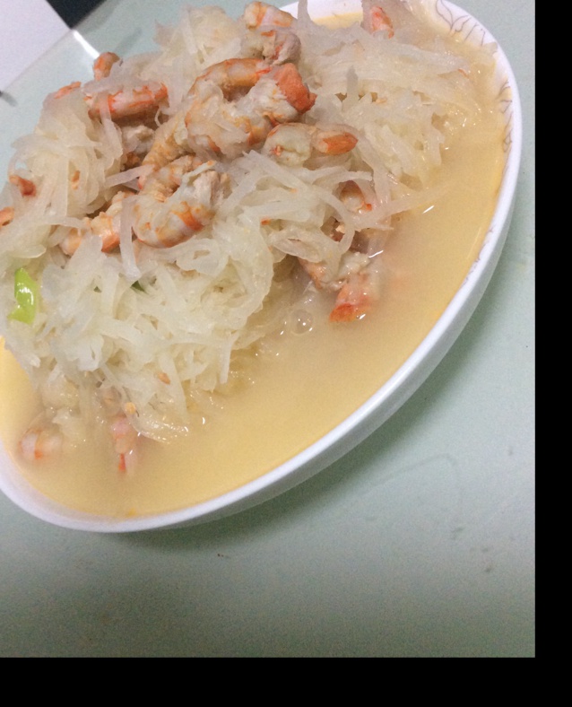 萝卜炖虾