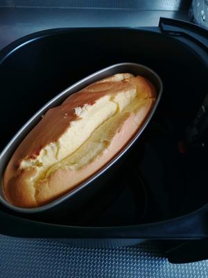 替代烤箱空气炸锅机 酸奶蛋糕的做法 步骤3