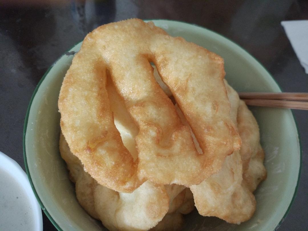 炸油饼、糖油饼