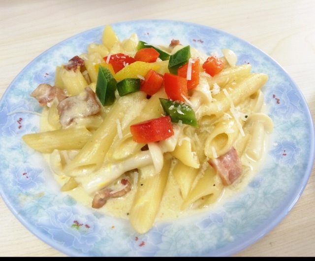 培根奶油意面