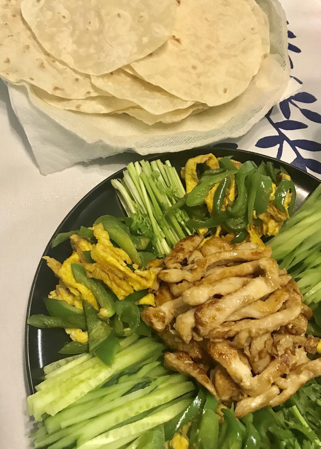 嘴馋想吃卷饼之不用揉面版的做法
