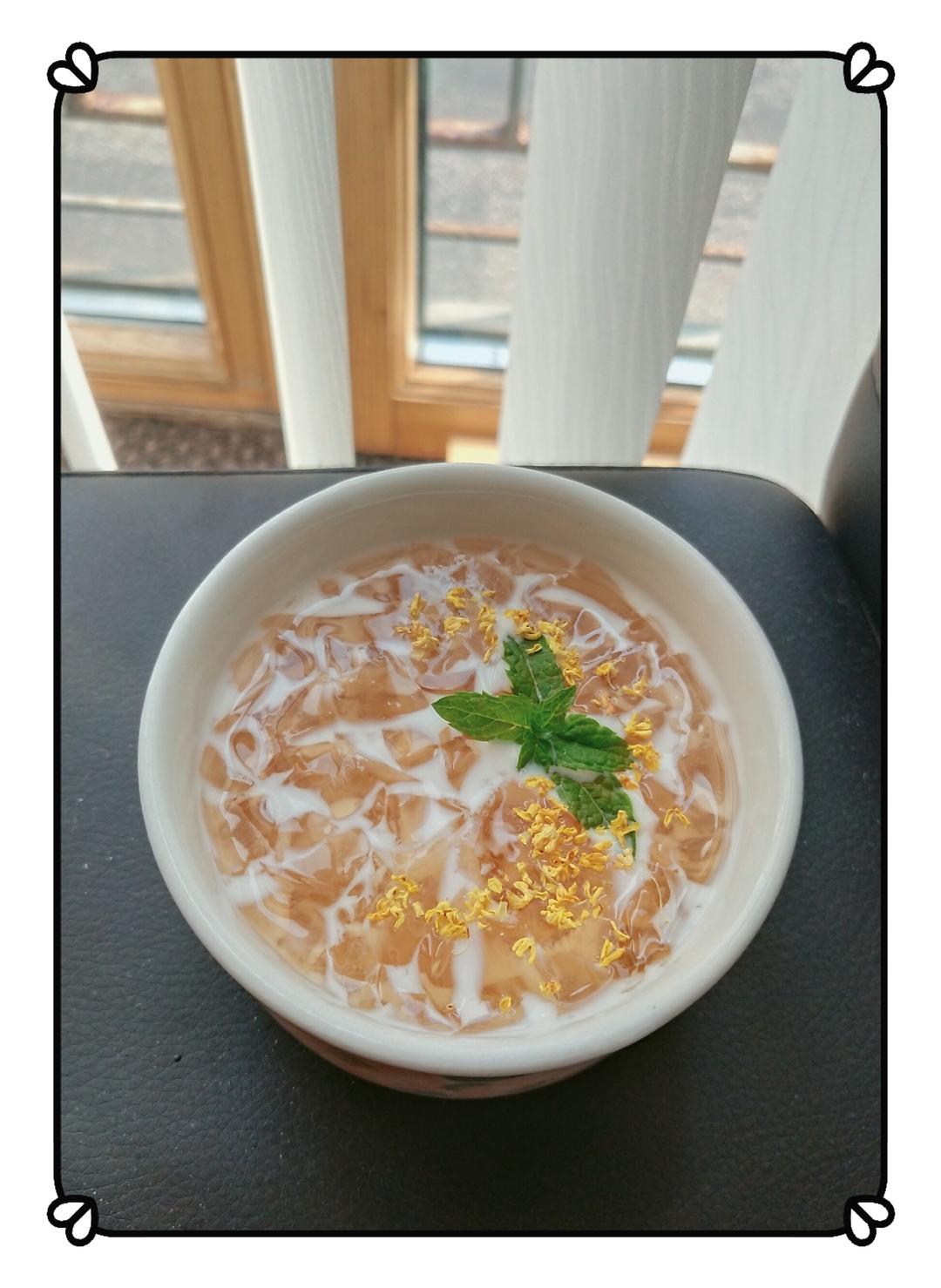 【冰粉粉版】茶冻撞奶-超简单零失误