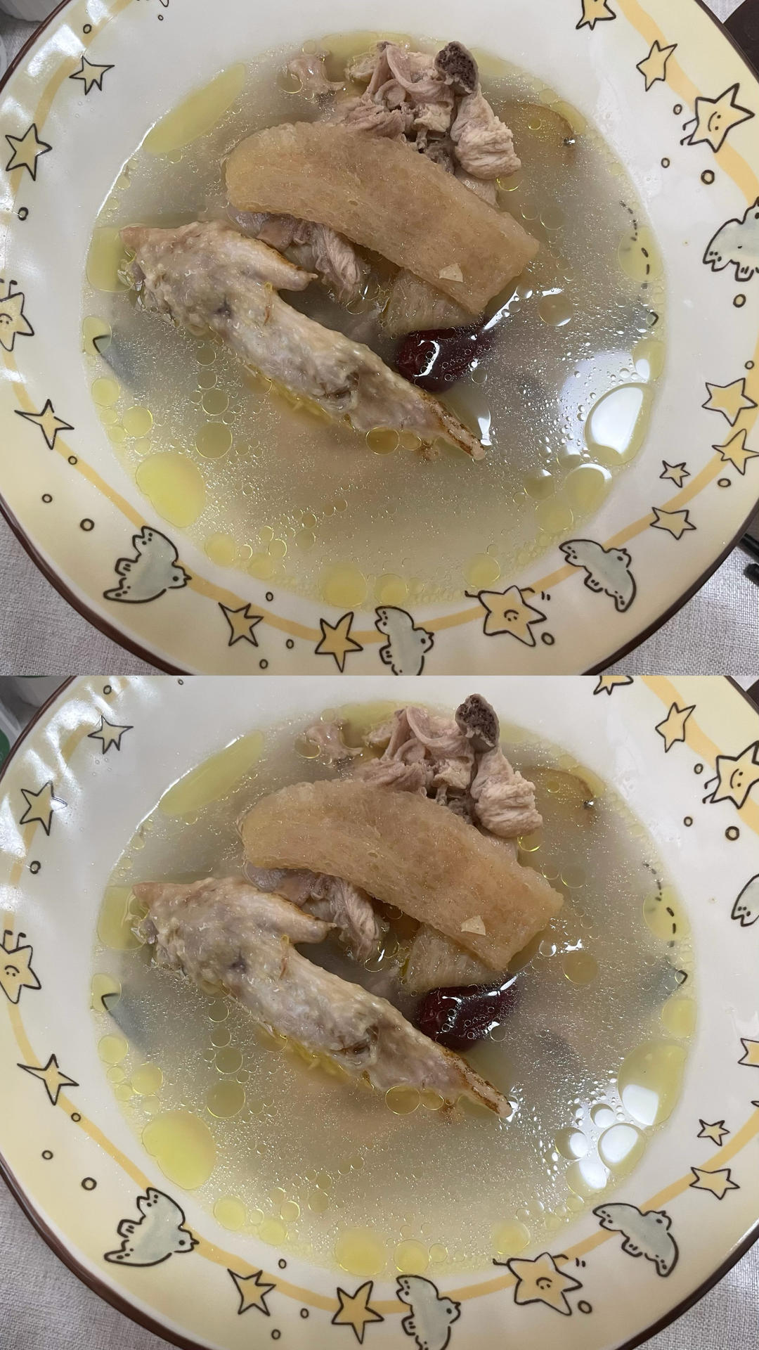竹荪土鸡汤